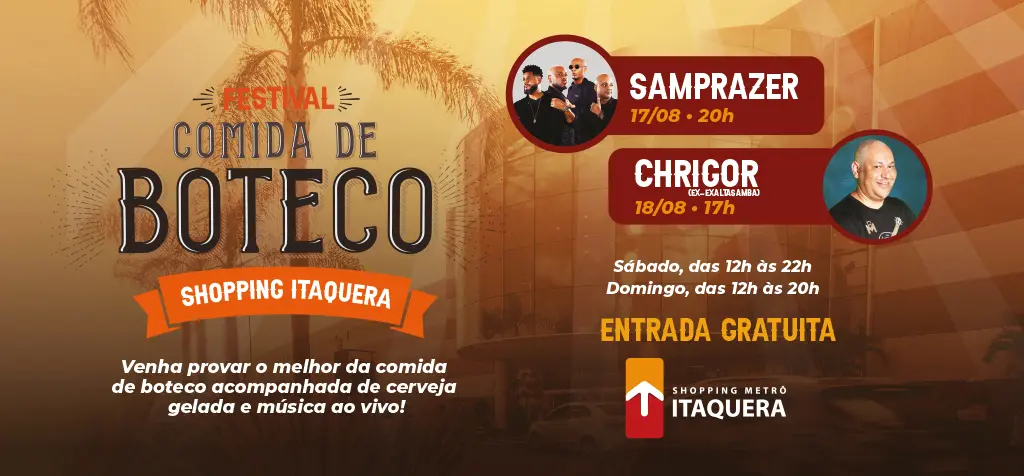 Divulgação Festival Comida de Boteco