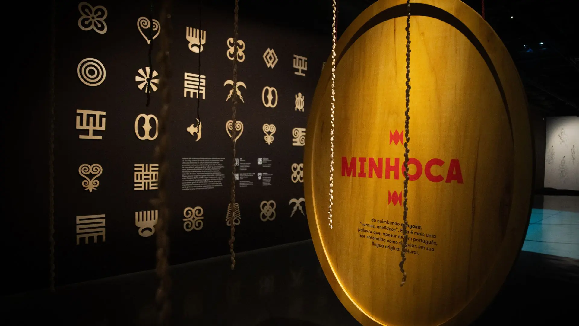 Mostra temporária Línguas africanas que fazem o Brasil - Foto Guilherme Sai