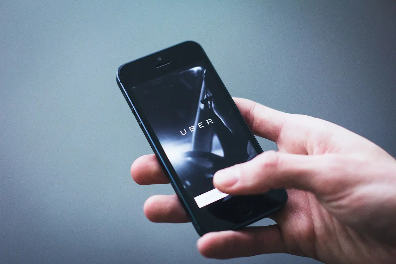 App do Uber pelo celular