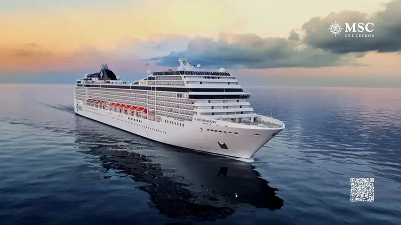 MSC Orchestra na segunda fase da campanha da MSC Cruzeiros - Foto: Divulgação