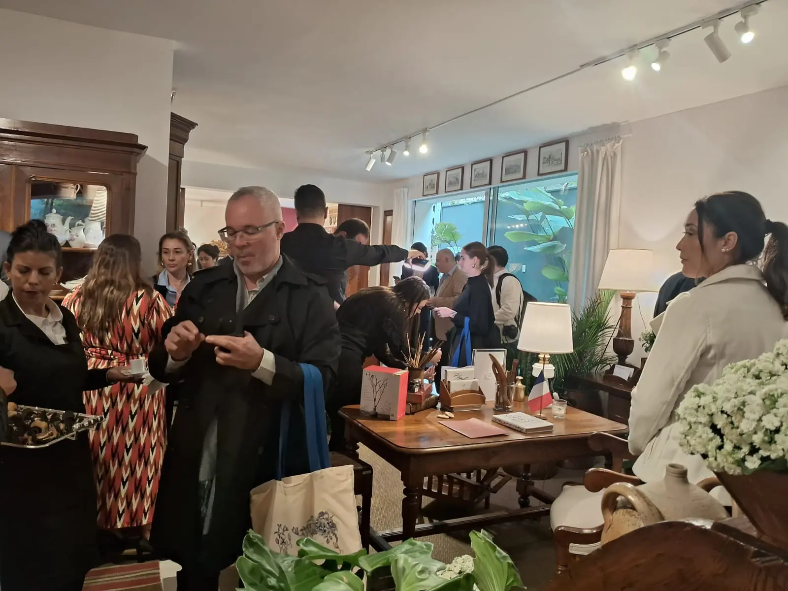 Espaço Arnaldo Danemberg Collectiom, onde aconteceu o encontro do Atout France com a imprensa