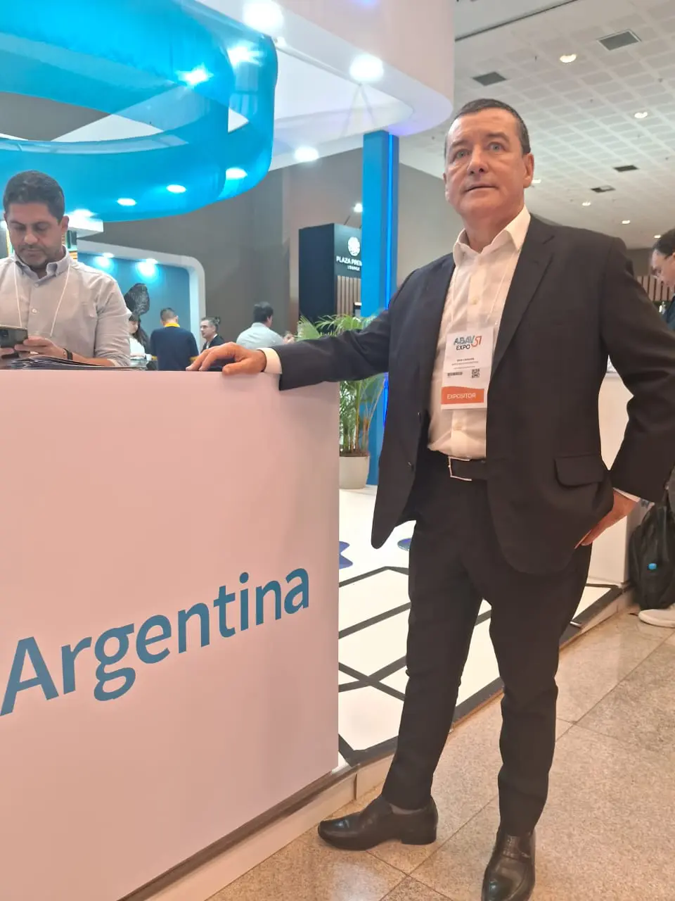 Ivan Cadahia, Gerente Comercial da Aerolíneas Argentinas Brasil (Foto: DIÁRIO)