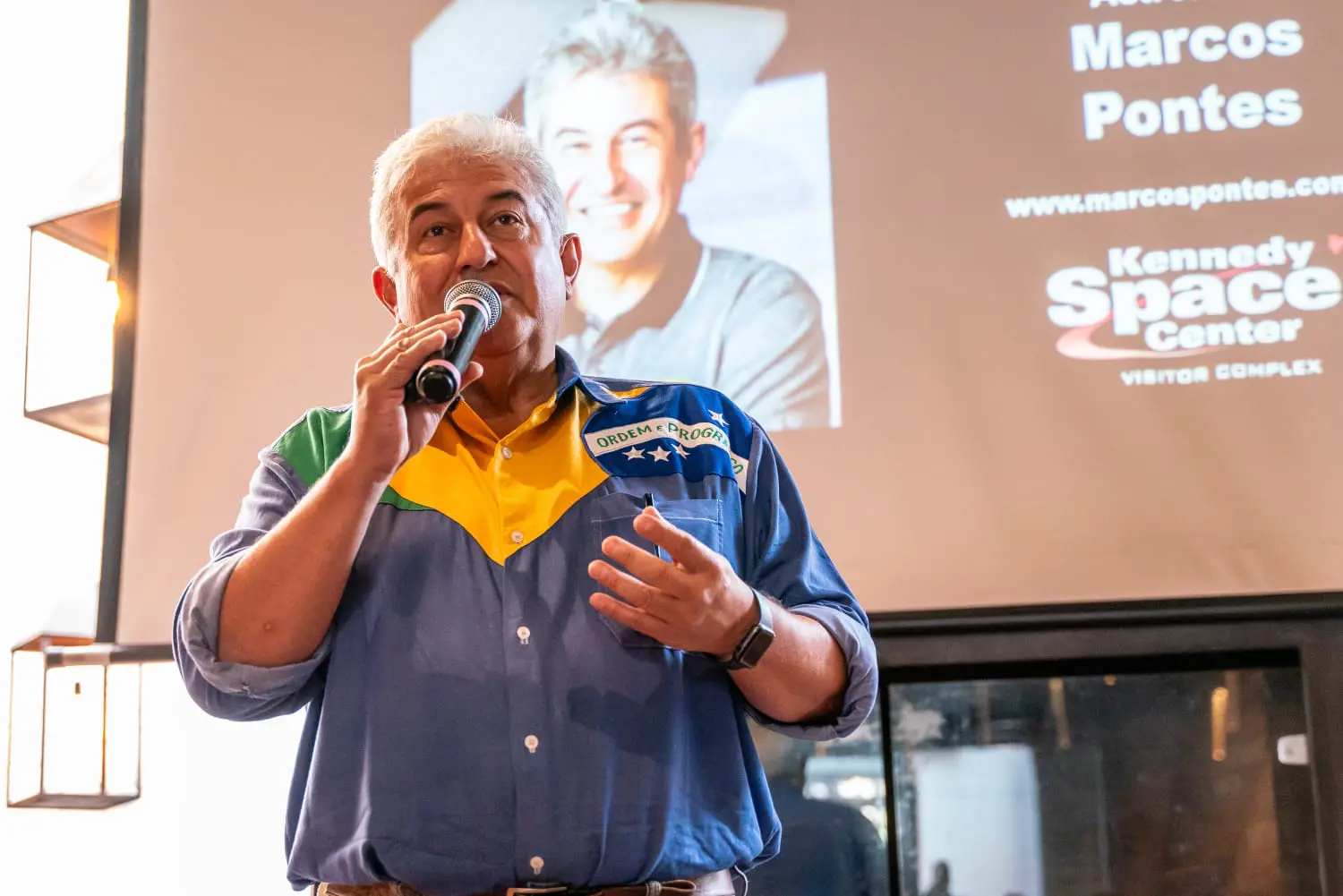 Marcos Pontes (astronauta brasileiro): "é possível fazer turismo pelo espaço no futuro" - Foto: Cecília Fazzini / DT