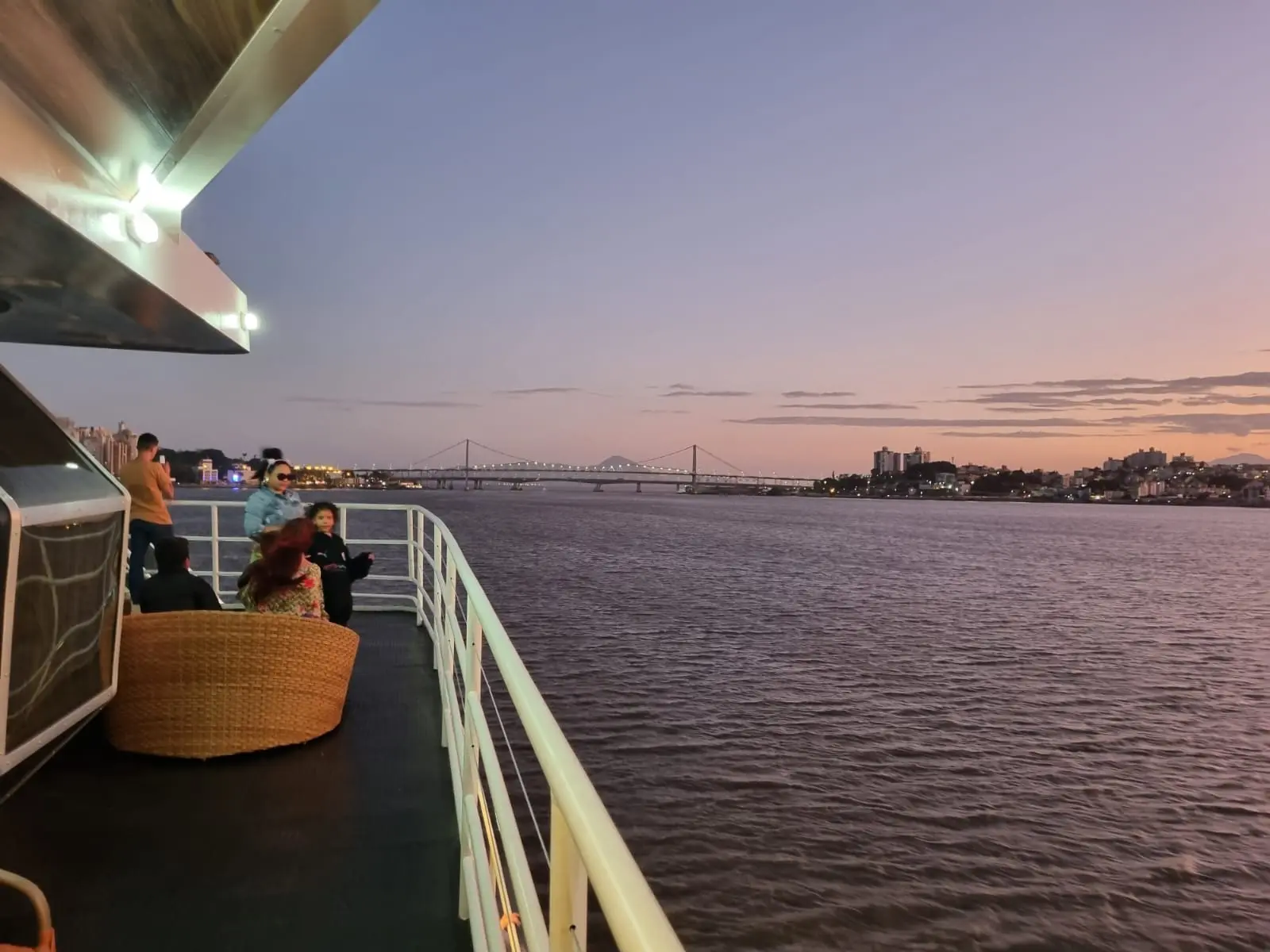 Catamarã de Florianópolis, em Santa Catarina (Foto: GIsele Passos)