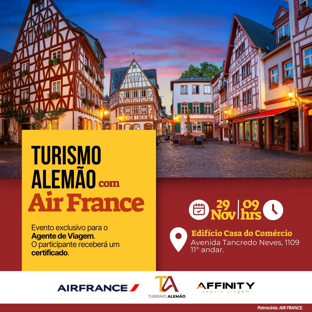 Turismo Alemão promove evento em Salvador - Foto: divulgação