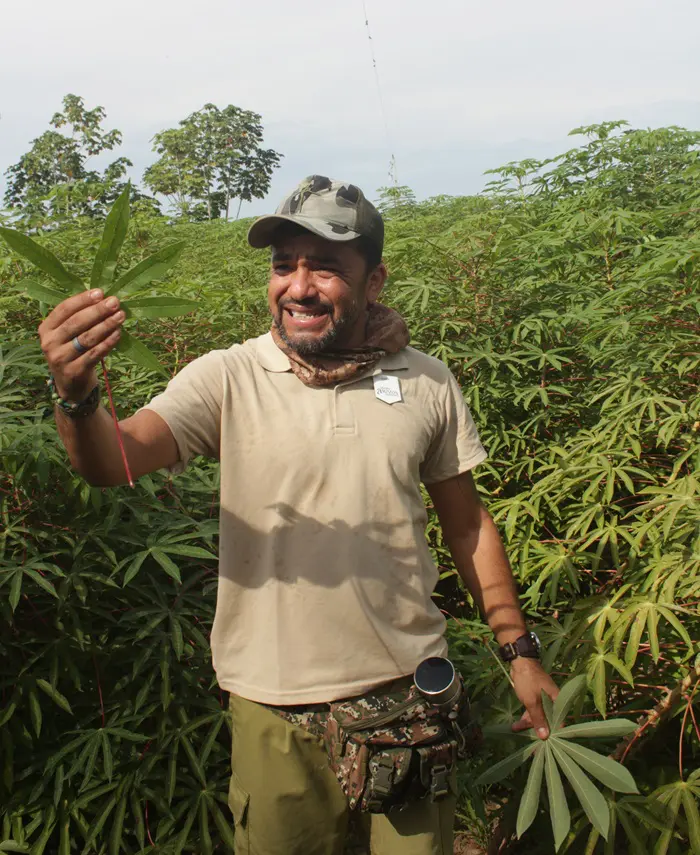 Samir Alves é de Itaituba e como seu amigo e colega Wenceslau Nascimento, é filho das águas. “Sou filho do rio Tapajós, afluente do Amazonas” (Crédito: DT) Grand Amazon Expedition
