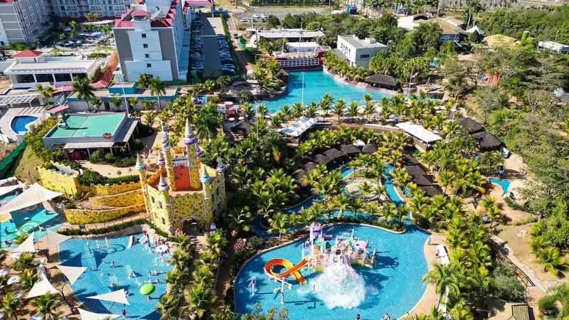 Parque aquático Thermas de São Pedro - Foto: Peterson Elias