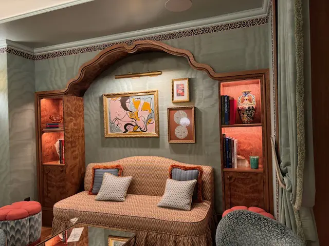 Sala de estar do hotel Le Grand Mazarin, Paris ( foto Simone Barros)