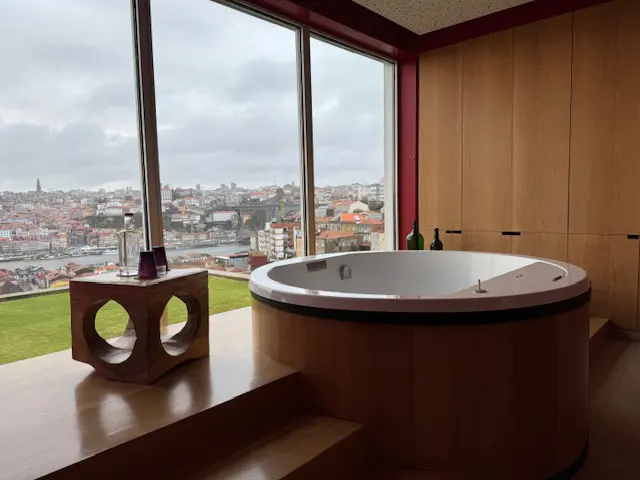 The Yeatman Wine Spa com vista incrível do Porto ( foto: Simone Barros)