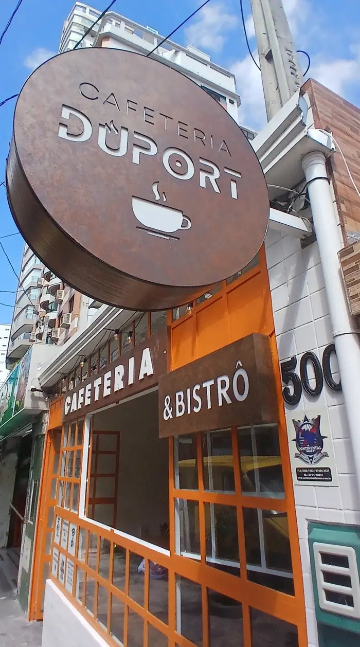 Café Duport em Santos