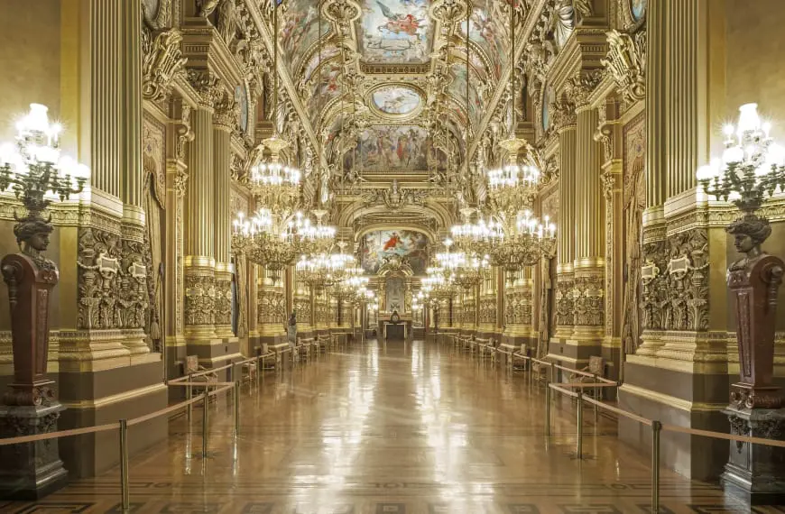 Palais Garnier ou Ópera Garnier, em Paris, na França
