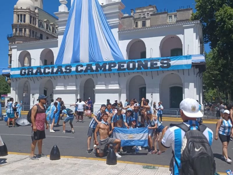 Argentina decreta feriado nacional para receber campeões mundiais - Por Paulo Atzingen, de Buenos Aires