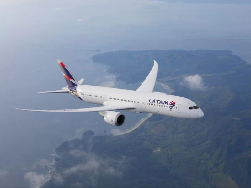 Latam abre vendas de novos voos do Brasil para Peru, Chile e África do Sul