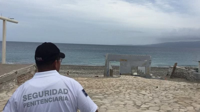 Vista da antiga prisão de Islas Marias - Foto Ana Gabriela Rojas