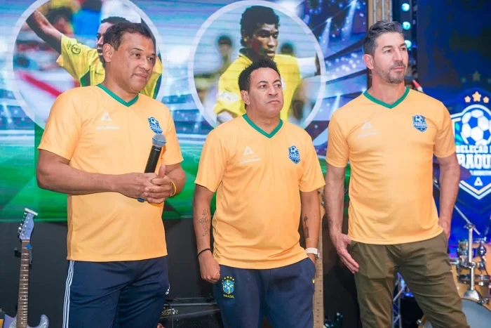 Jogadores durante evento do Grupo Arbaitman