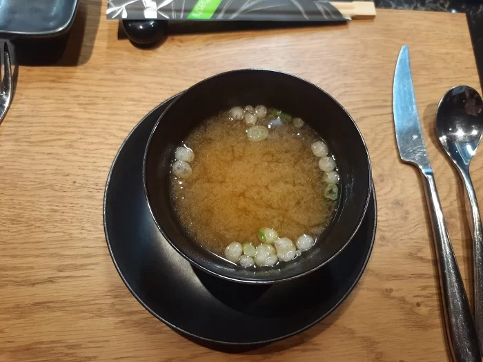Foto da saborosa Sopa de Missô.