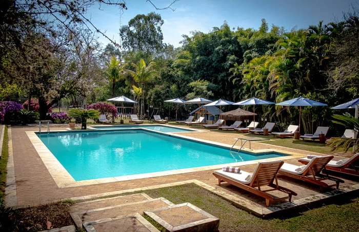 Piscina do Hotel Fazenda Encanto da Roça
