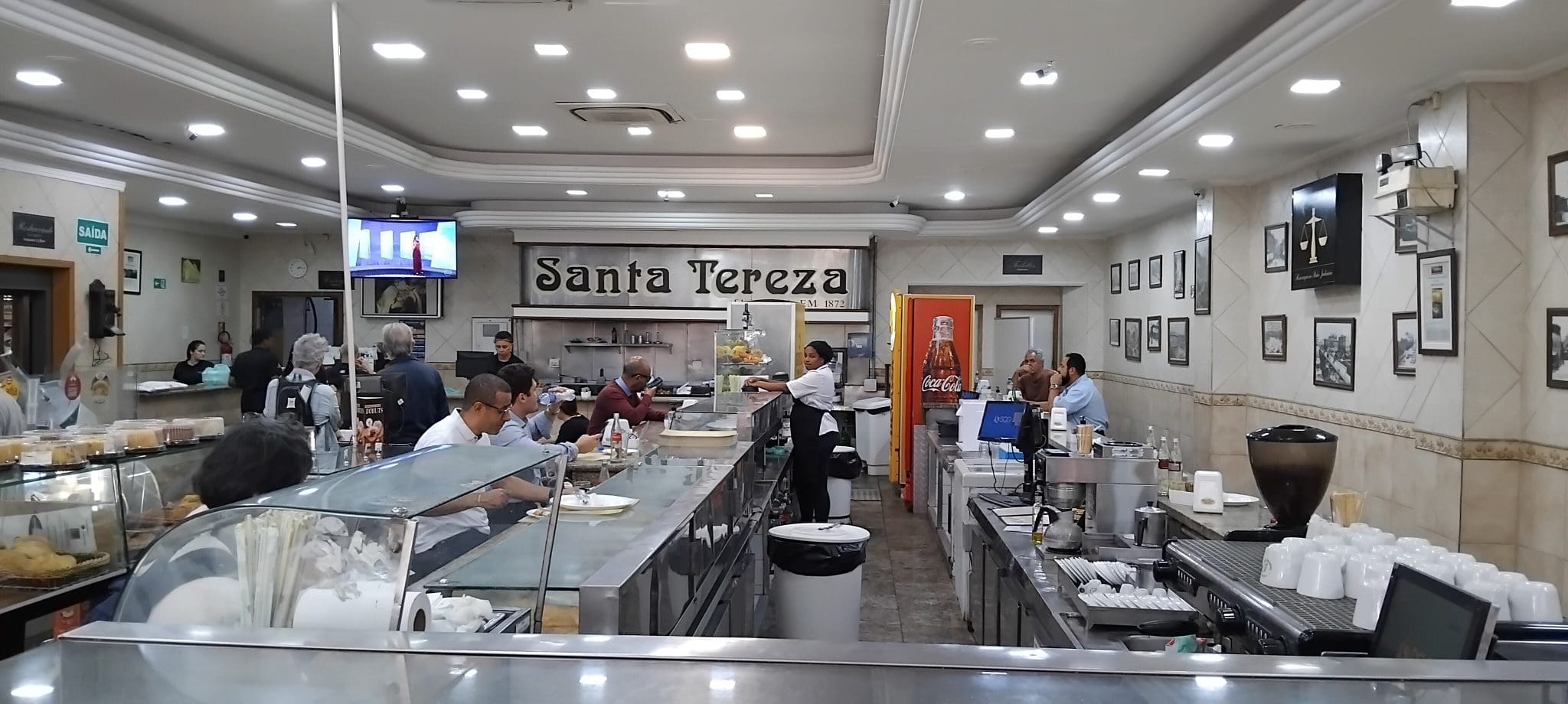 Balcão da padaria Santa Tereza - Foto: divulgação