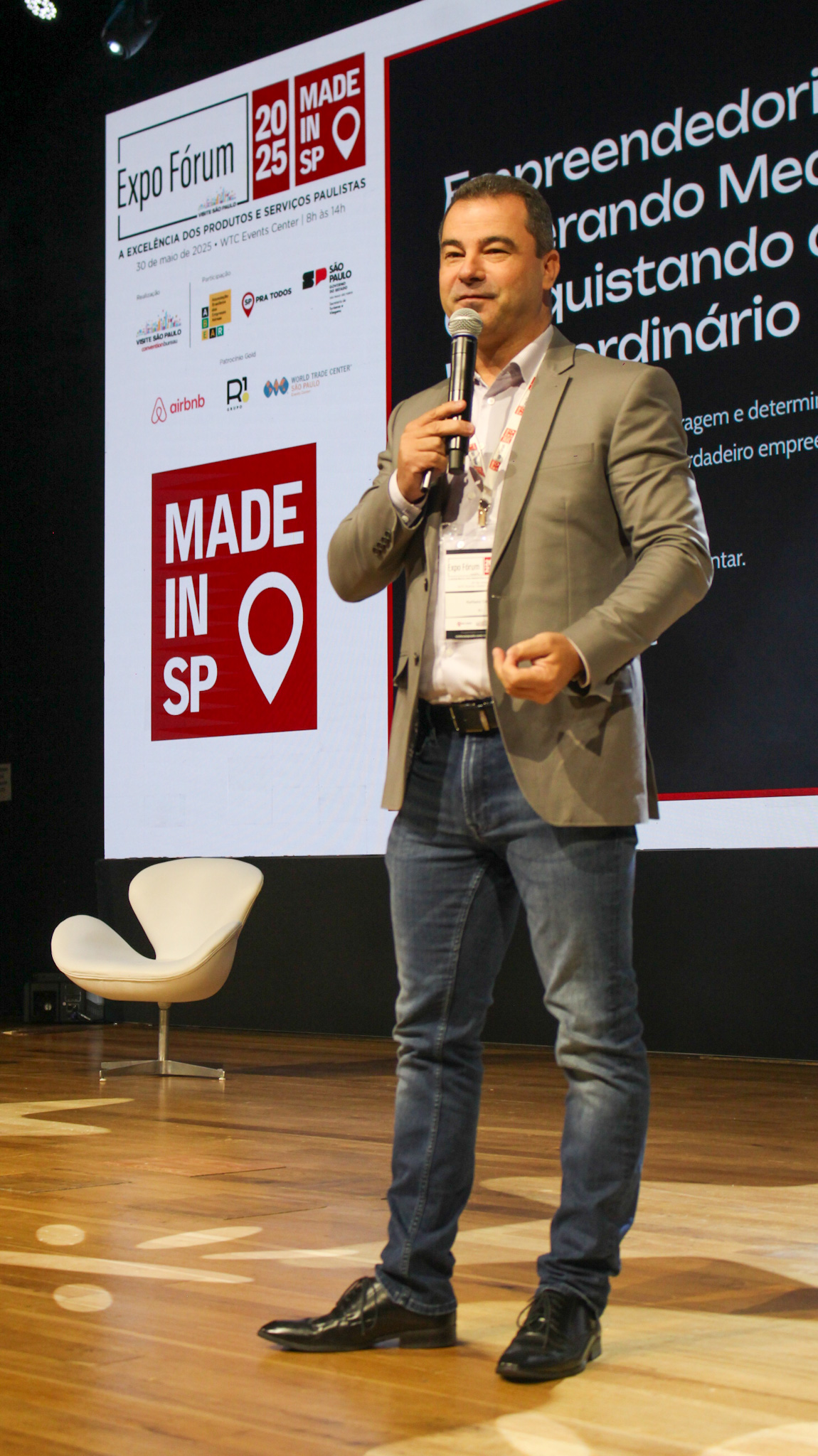 Raffaele Cecere, CEO do Grupo R1, fala sobre Empreendedorismo – Quem tem medo de ficar rico? - Crédito: Felipe Maresca / DT