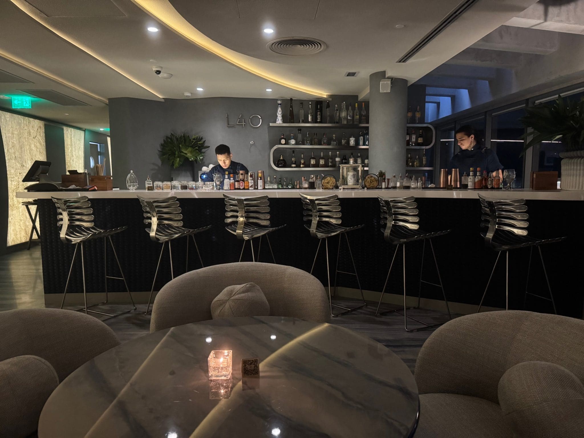 L40, Baio e Yōso são as três opções de gastronomia (foto: Simone Barros).