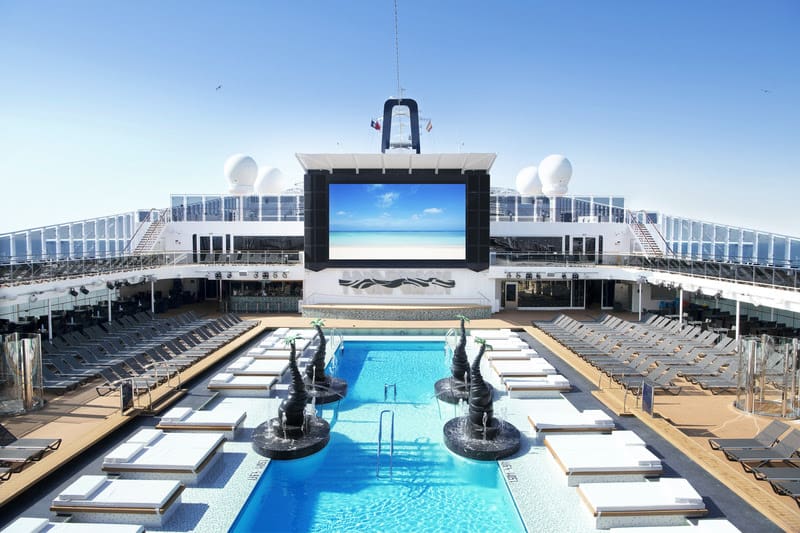 MSC Bellissima, Atmosphere Pool - Crédito: divulgação