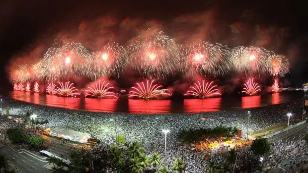 Na noite de 31 de dezembro para o dia primeiro de janeiro os hotéis da cidade já possuem 85,19% de reservas