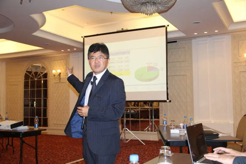 Gervasio Tanabe, diretor executivo da Abracorp, apresentou os dados. (Foto: DT)