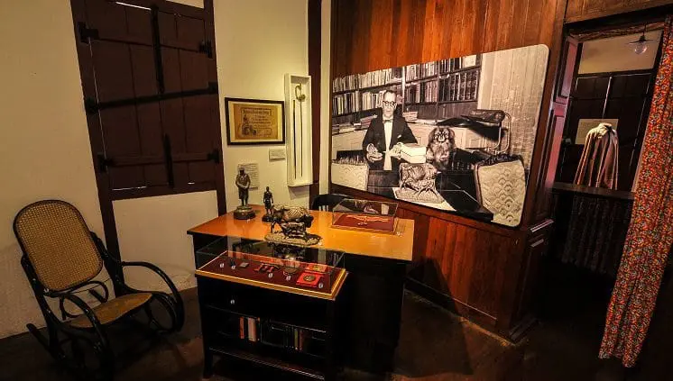 Gabinete de Guimarâes Rosa. (Foto: Ronaldo Alves Fotografia)