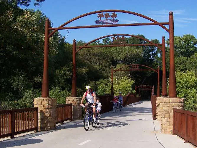 River Legacy Park, em Arlington. CITY OF ARLINGTONG