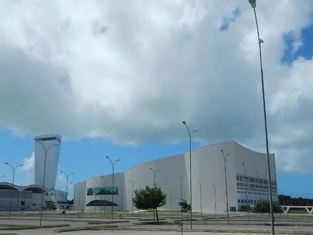Foto externa do Centro de Convenções de João Pessoa (Foto: Marcos J. T. Oliveira)