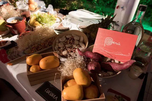A marca Super Foods Peru esteve presente no coquetel de premiação, no qual foram servidas criações gastronômicas elaboradas com alimentos peruanos que ostentam propriedades nutricionais (Foto: Divulgação)