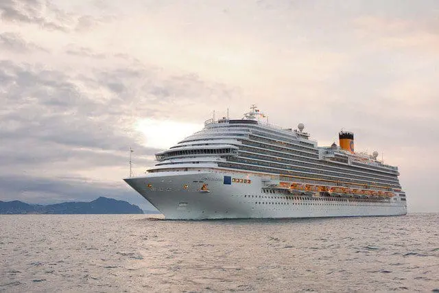 Costa Diadema no Mediterrâneo (Foto: divulgação)