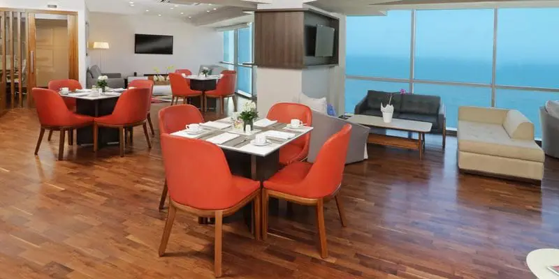 Club Lounge Intercontinental lugar dos hóspedes conceituais (Foto: DT)