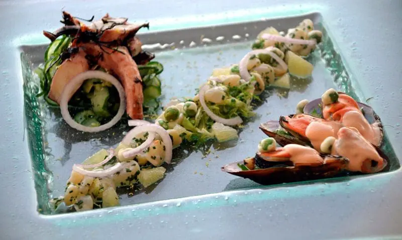 Ceviche de Vieiras e Lagostins é um dos pratos (Foto: divulgação)