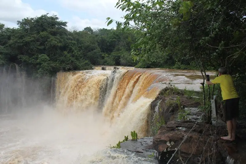 Cachoeira da Prata, localizada no interior do Parque Nacional da Chapada