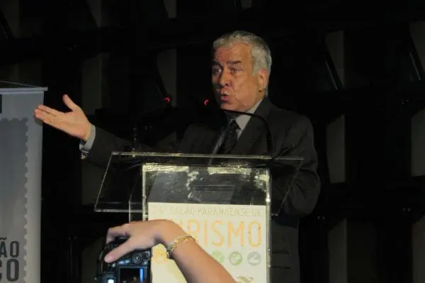 Jacó Gimenes, presidente da Paraná Turismo (Foto: Hugo Okada)