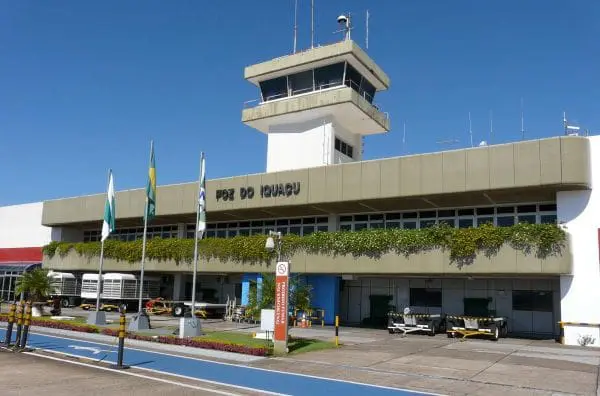O Aeroporto Internacional de Foz do Iguaçu (Foto: divulgação)