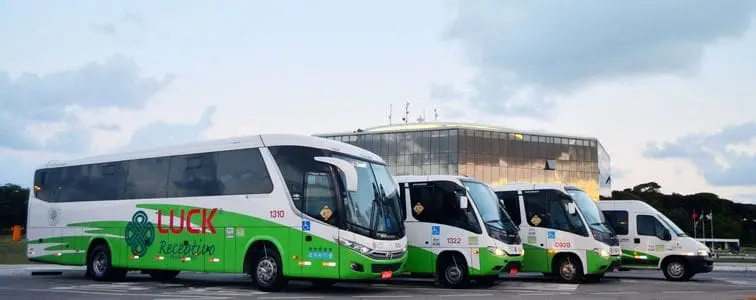 Estrutura receptiva para todos os tamanhos: ônibus, vans e utilitários