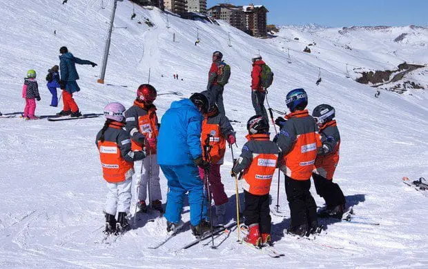 criancas valle nevado