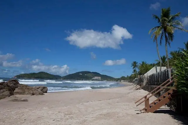 Praia de Pernambuco, em Guarujá
