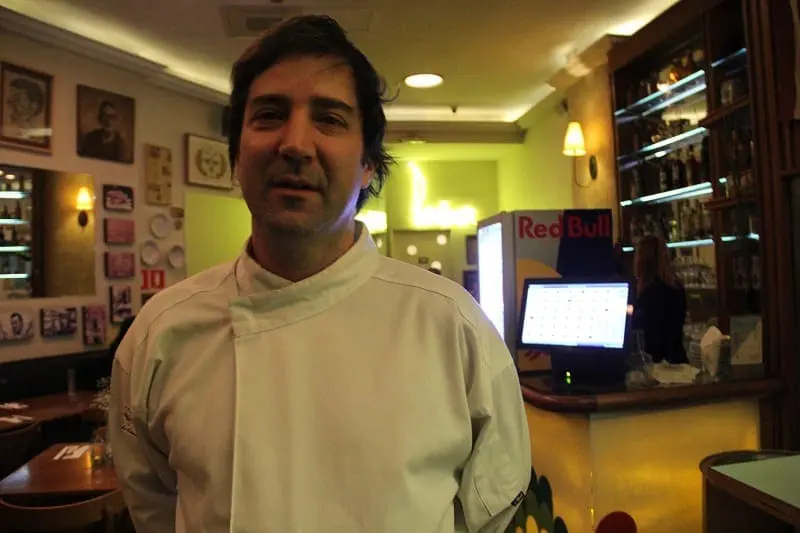 Paribar - chef Luiz Campiglia - diario do turismo