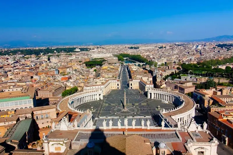 Roma da Cúpula de San Pietro - Foto Eduardo