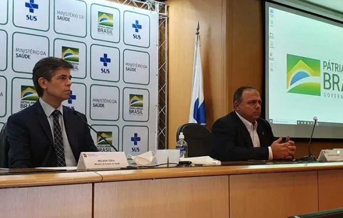 Ministro Saude - Covid 2020