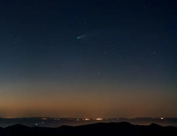 Cometa NeoWise por Tom Araújo