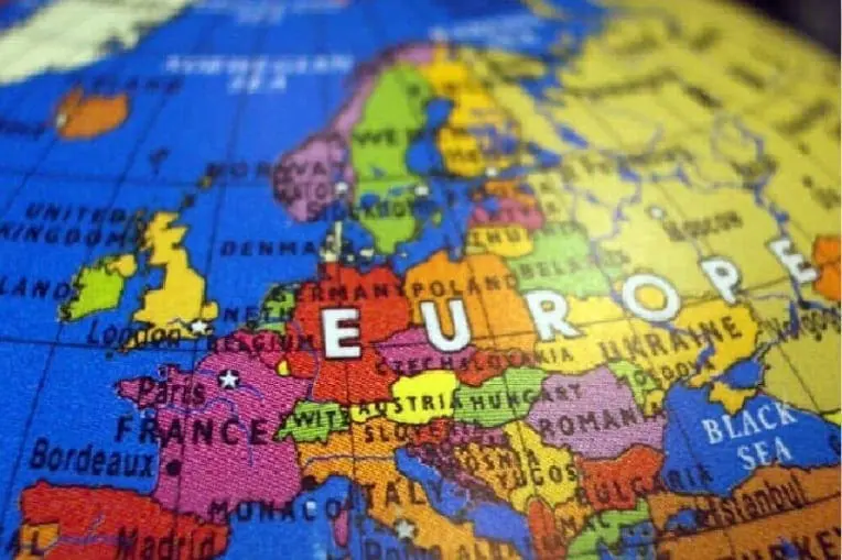 Europe map 11 2020