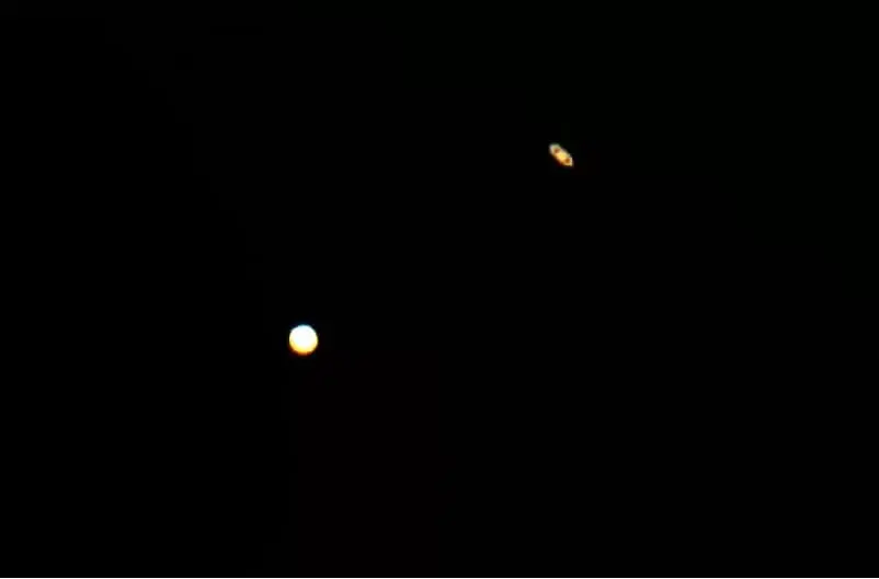 Conjunção Jupiter Saturno