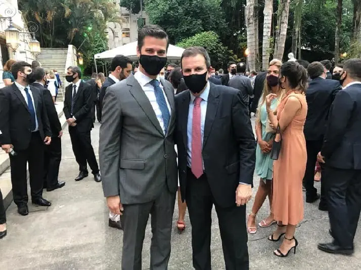 Crsitiano Beraldo e Eduardo Paes - 01 2021