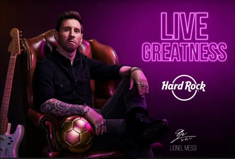 Lionel Messi Hard Rock 7 2021