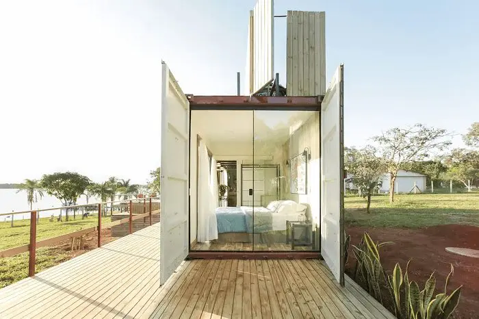 Microcasa é uma opção diferente para se hospedar pelo Airbnb.