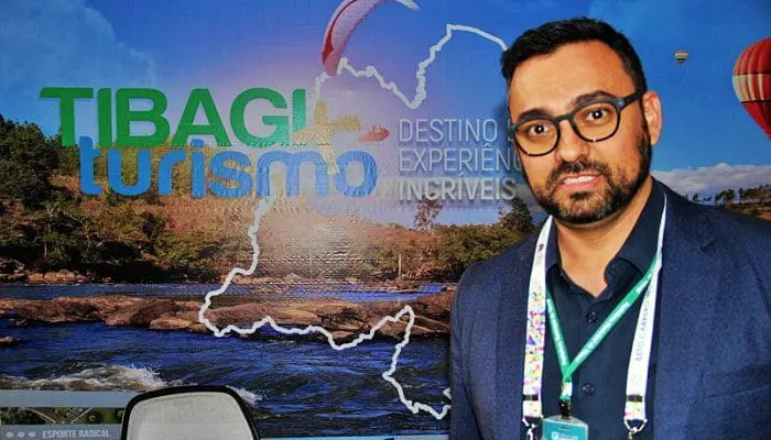 Rhammon Cottar, Secret´[ario Municipal de Turismo de Tibagi, no Paraná (foto: Diário do Turismo)